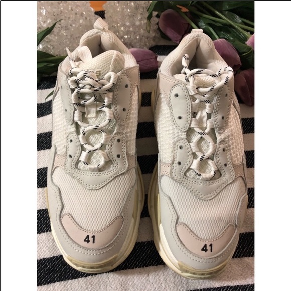 Balenciaga Shoes - Balenciaga triple S white authenticSALE